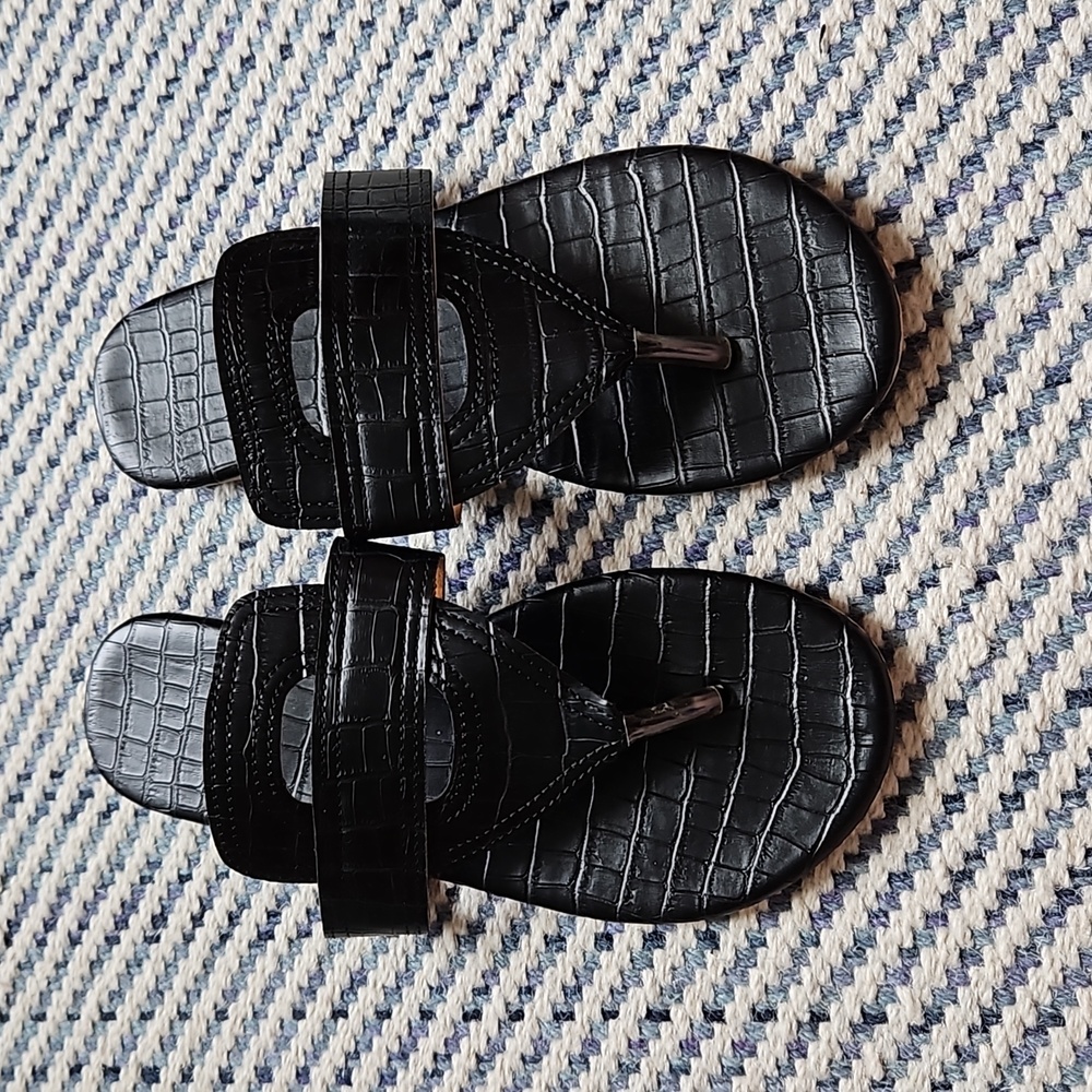 Womens black sandals